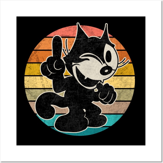 Felix the cat Wall Art by valentinahramov